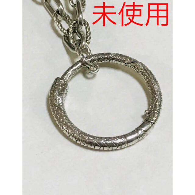 GUCCI グッチ シルバー レア ウロボロス 蛇 ヘビ ネックレス 極美品 GUCCI グッチ シルバー レア ウロボロス 蛇 ヘビ ネックレス 極美品