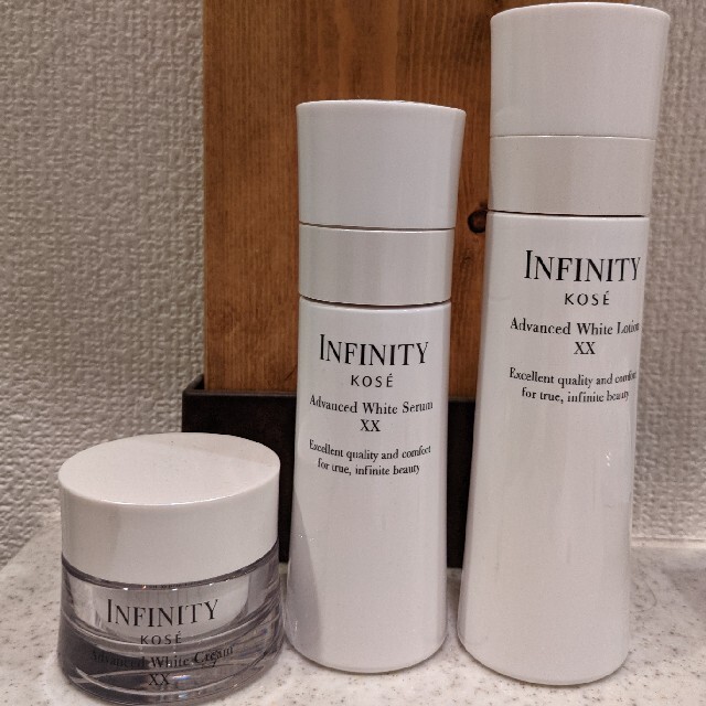 Infinity(インフィニティ)のお値下げ✧コーセー　インフィニティアドバンスト ホワイトシリーズ コスメ/美容のスキンケア/基礎化粧品(化粧水/ローション)の商品写真