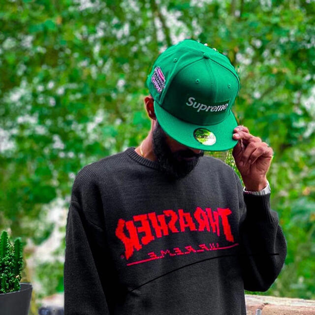 Supreme(シュプリーム)の21FW Supreme Thrasher Sweater Black M メンズのトップス(ニット/セーター)の商品写真