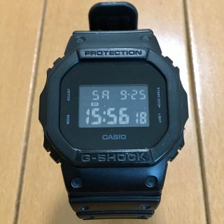 ジーショック(G-SHOCK)の【お得品】G-SHOCK DW-5600BB オールブラック (腕時計(デジタル))