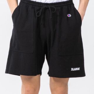 エクストララージ(XLARGE)のXLARGE チャンピオン コラボ ハーフパンツ リバースウィーブ(ショートパンツ)