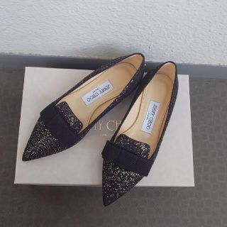 JIMMY CHOO - 新品❗️ジミーチュウ GALA フラットシューズ💕 お値下げ