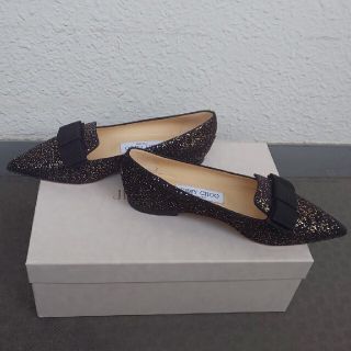 JIMMY CHOO - 新品❗️ジミーチュウ GALA フラットシューズ💕 の通販
