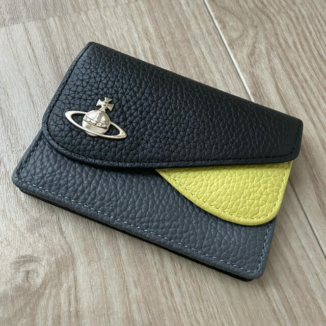 ー品販売 Vivienne Westwood ダブルフラップ カードケース - 名刺入れ