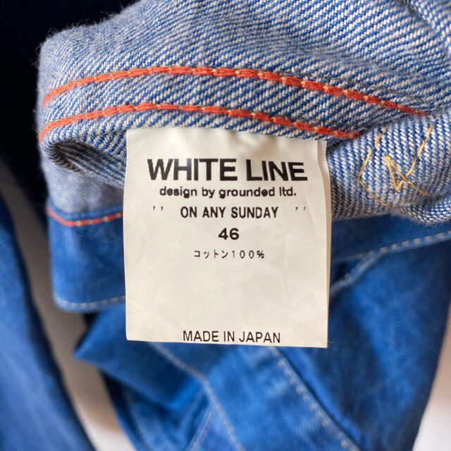 WHITE LINE(ホワイトライン)の【日本製】WHITE LINE デニムジャケット 3rd vintage メンズのジャケット/アウター(Gジャン/デニムジャケット)の商品写真