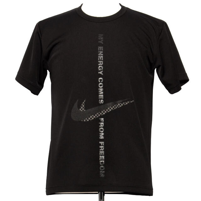 BLACK COMME des GARCONS(ブラックコムデギャルソン)のブラックコムデギャルソン NIKE ナイキ コラボTシャツ BLACK ブラック メンズのトップス(Tシャツ/カットソー(半袖/袖なし))の商品写真