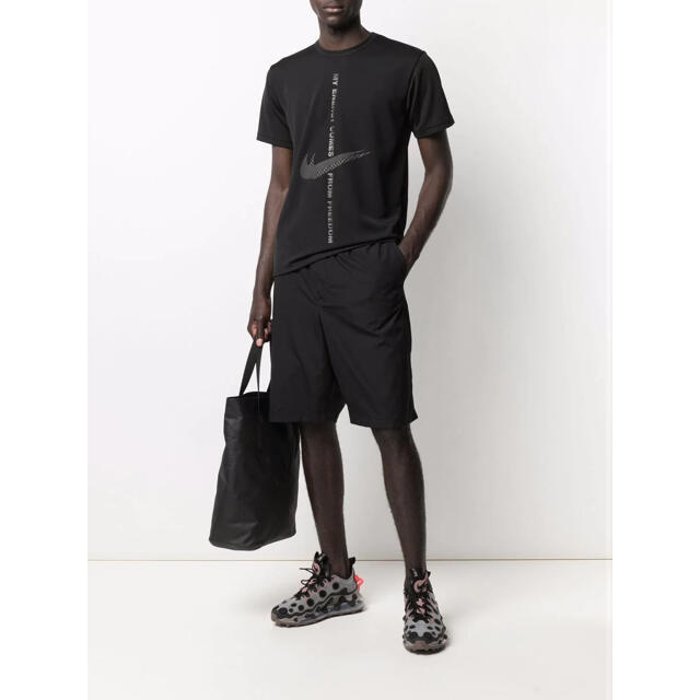 BLACK COMME des GARCONS(ブラックコムデギャルソン)のブラックコムデギャルソン NIKE ナイキ コラボTシャツ BLACK ブラック メンズのトップス(Tシャツ/カットソー(半袖/袖なし))の商品写真