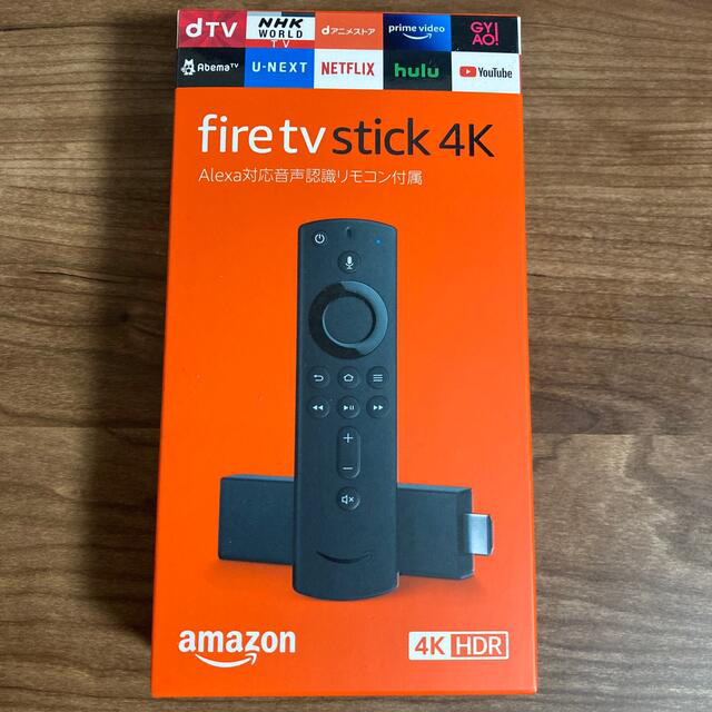 【新品】Fire TV Stick 4K - Alexa対応音声認識リモコン付属