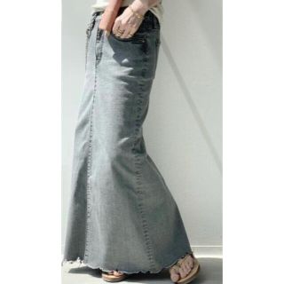 アパルトモンドゥーズィエムクラス(L'Appartement DEUXIEME CLASSE)のGOOD GRIEF/グッドグリーフ　DENIM LONG スカート(ロングスカート)