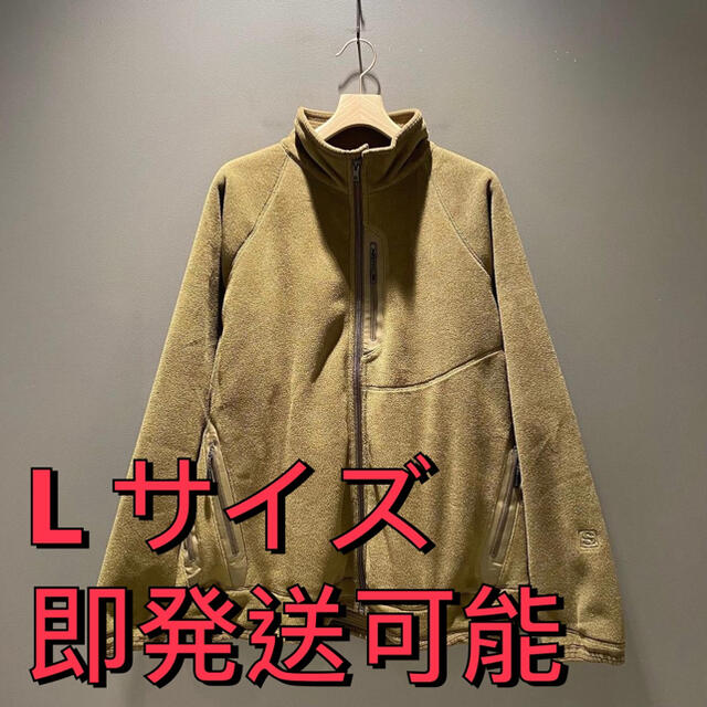 BEAMS(ビームス)の SSZ RETRO MIL FLEECE カーキ フリースジャケット メンズのジャケット/アウター(ブルゾン)の商品写真