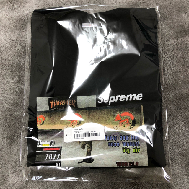 Supreme(シュプリーム)のSupreme / Thrasher  Game Tee Black Xl メンズのトップス(Tシャツ/カットソー(半袖/袖なし))の商品写真