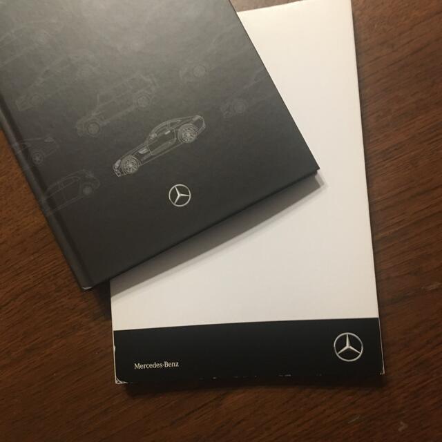 レア！Mercedes Benz ノート エンタメ/ホビーのコレクション(ノベルティグッズ)の商品写真
