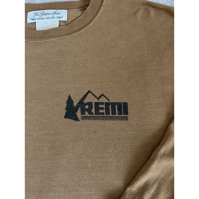 【REMI RELIEF/レミレリーフ】Print L/S Tee イエロー 5