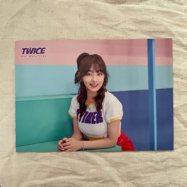 ジヒョ　OMT ラントレ　ランダムトレカ　TWICE トレカ エンタメ/ホビーのCD(K-POP/アジア)の商品写真