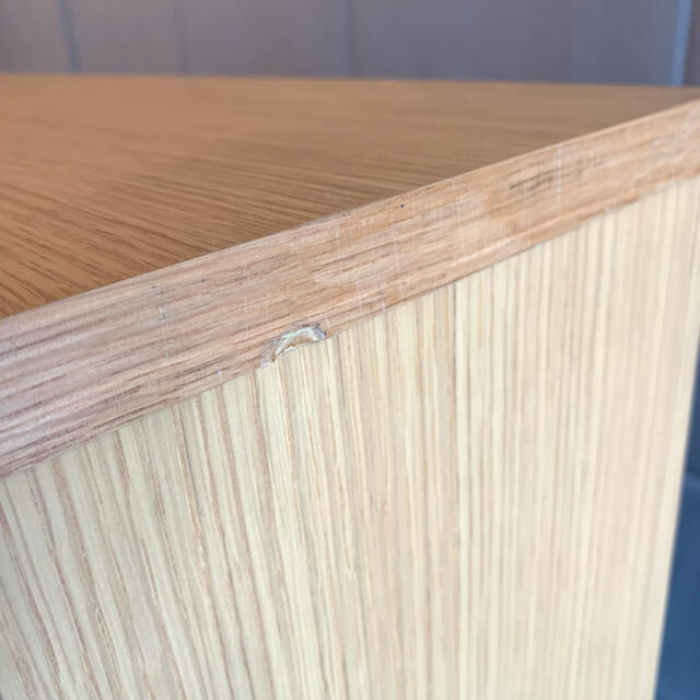 MUJI (無印良品) - 無印良品 ガラスキャビネット オーク材 3枚扉 MUJI (無印良品) - 無印良品 ガラスキャビネット オーク材 3枚扉