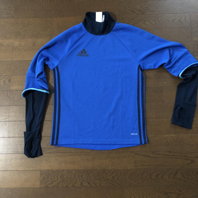 adidas(アディダス)のadidas アディダス　長袖　ハイネック　メンズＳ　レディースＭ メンズのトップス(Tシャツ/カットソー(七分/長袖))の商品写真