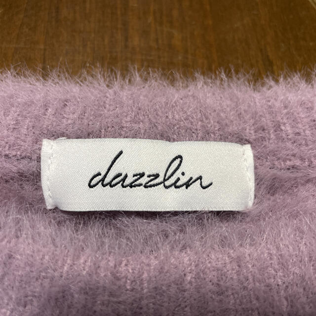 dazzlin(ダズリン)のラベンダー　チューリップ　ニット レディースのトップス(ニット/セーター)の商品写真