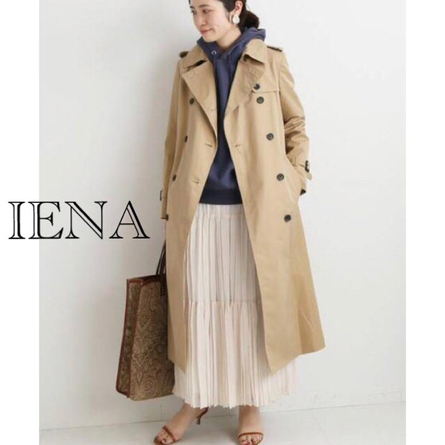 IENA イエナ　ハイカウントギャバトレンチコート