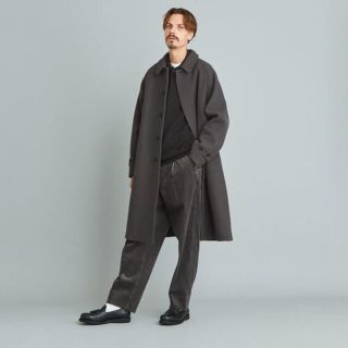 steven alan バルカラーコート ステンカラーコート ウールコート