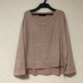 ダブルクローゼット(w closet)のWclosetの薄手ニット(ニット/セーター)