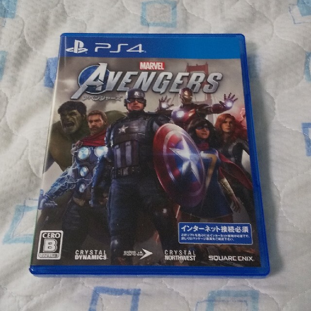 PlayStation4(プレイステーション4)のMarvel’s Avengers（アベンジャーズ） PS4 エンタメ/ホビーのゲームソフト/ゲーム機本体(家庭用ゲームソフト)の商品写真