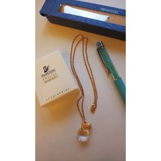 スワロフスキー(SWAROVSKI)の◆スワロフスキー ネックレス◆ と ◆ボールペン◆(ネックレス)