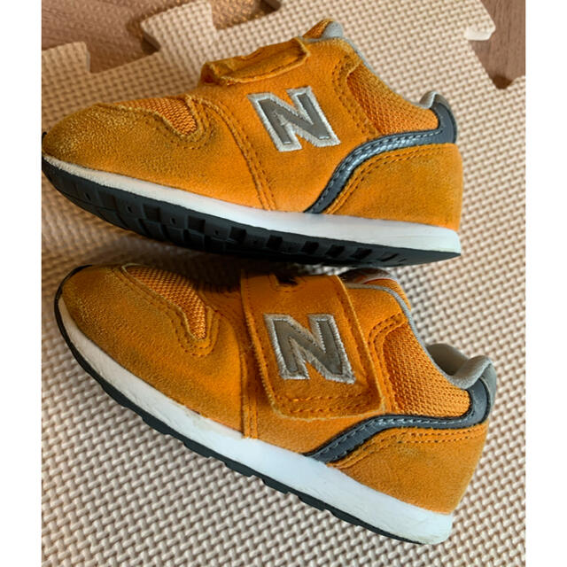 New Balance(ニューバランス)のニューバランス 996 スニーカー　13.5 キッズスニーカー　オレンジ キッズ/ベビー/マタニティのベビー靴/シューズ(~14cm)(スニーカー)の商品写真