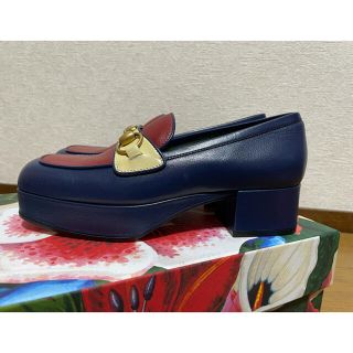 Gucci - 期間限定○GUCCIグッチ赤青クリーム配色ホースビット