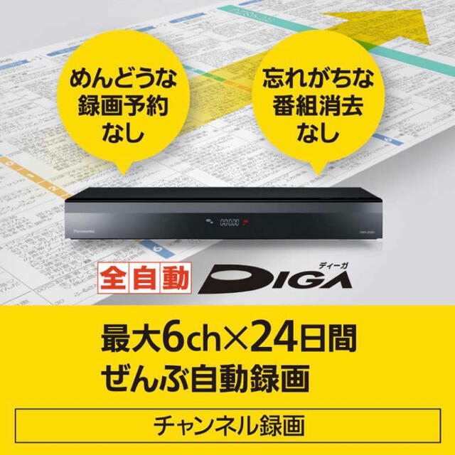 パナソニック 3TB ブルーレイレコーダー 全自動DIGA DMR-2X301 - www ...