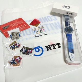 スウォッチ(swatch)の【レア特価】新品未使用･限定品！東京2020仕様swatch【特別豪華おまけ付】(ノベルティグッズ)