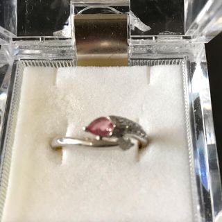 専用ですパパラチアサファイア リング　0.297ct 13号(リング(指輪))