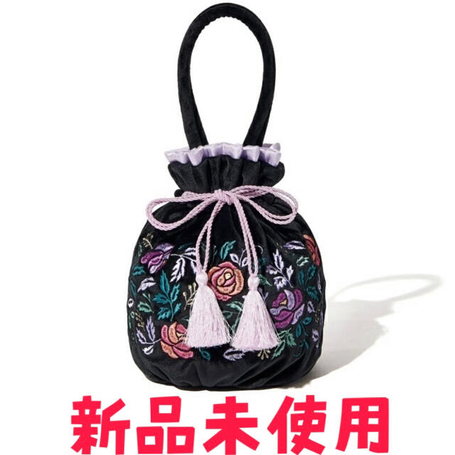 Francfranc(フランフラン)の【新品未使用】Francfranc ANNA SUI 巾着バッグ レディースのバッグ(ショルダーバッグ)の商品写真