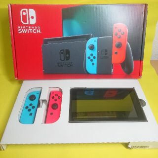 ニンテンドースイッチ(Nintendo Switch)のニンテンドースイッチ 本体 ネオンブルー ネオンレッド(家庭用ゲーム機本体)