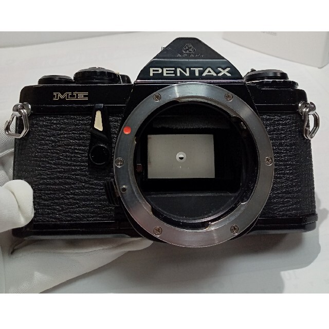 PENTAX(ペンタックス)の162 ペンタックス PENTAX　ME ブラック　一眼レフフィルムカメラ スマホ/家電/カメラのカメラ(フィルムカメラ)の商品写真