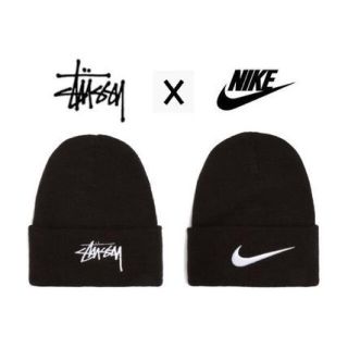 ステューシー(STUSSY)の完売品！ステューシー &ナイキ(ニット帽/ビーニー)