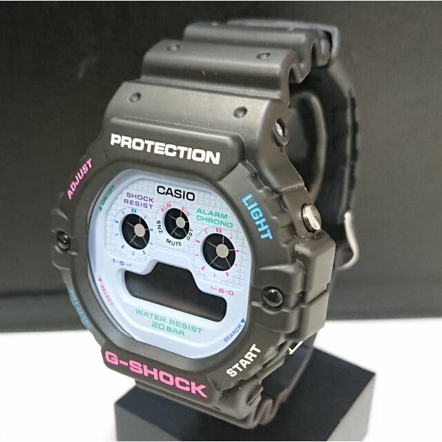 1分最大セット0594 G-SHOCK サイケデリックマルチカラー ブラック