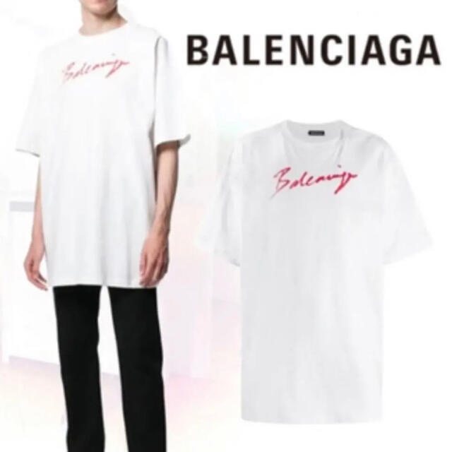 BALENCIAGA Signature LOGOOVER T‐shirt