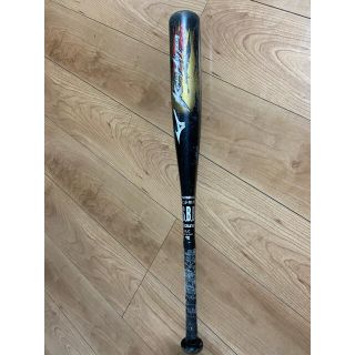 ミズノ(MIZUNO)のミズノ　軟式少年用バット　65cm カーボンファイバー(バット)