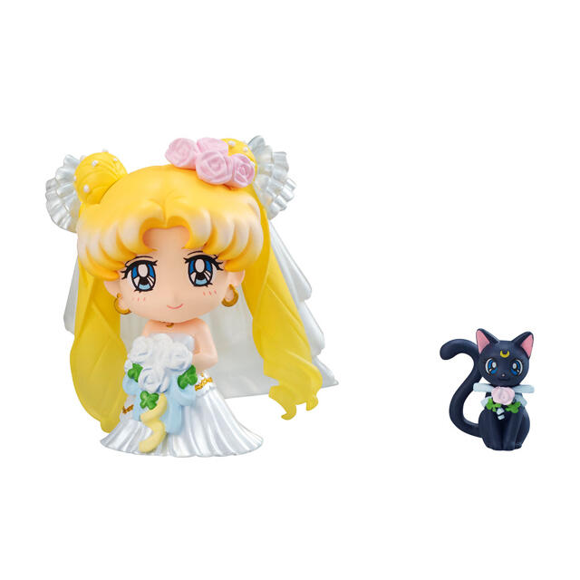 未開封！セーラームーン　ぷちきゃら　Happy Wedding  メガトレ エンタメ/ホビーのおもちゃ/ぬいぐるみ(キャラクターグッズ)の商品写真