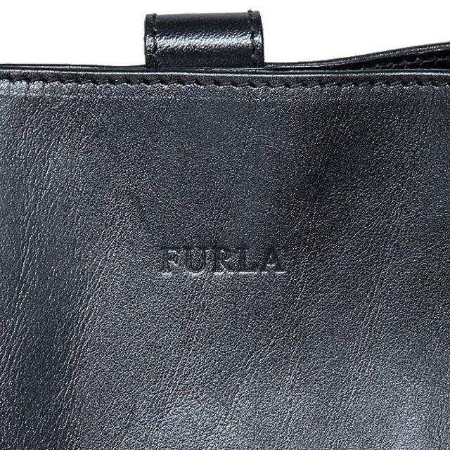 Furla(フルラ)のFURLA フルラ レザー ミニ トートバッグ 黒 バッグ レディースのバッグ(ハンドバッグ)の商品写真