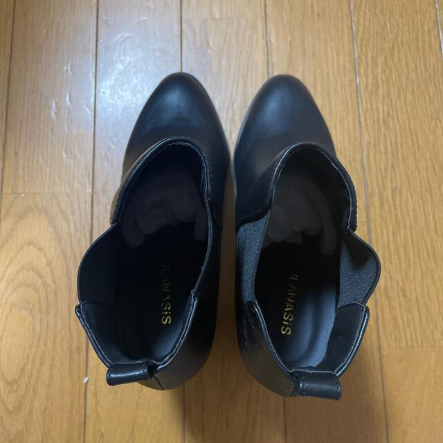 JEANASIS(ジーナシス)のジーナシス　ショートブーツ　ブラック　Mサイズ⭐︎新品未使用 レディースの靴/シューズ(ブーツ)の商品写真