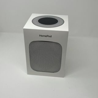 アップル(Apple)の新品同様 Apple HomePod スペースグレー 未使用(スピーカー)