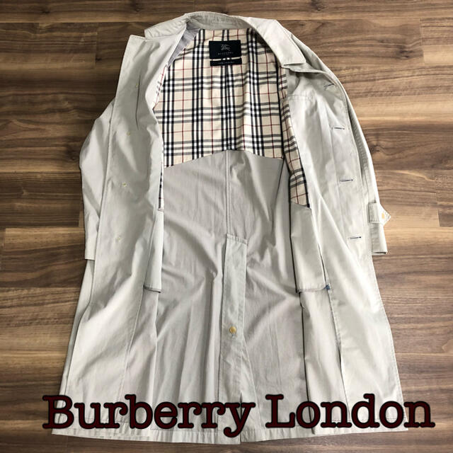 美品 Burberry London コート メンズ M ノヴァチェック 【代引き不可