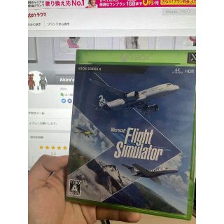 エックスボックス(Xbox)のMicrosoft Flight Simulator xbox (家庭用ゲームソフト)