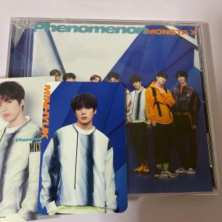 monsta x phenomenon ミニョク CD トレカ ステッカー(K-POP/アジア)