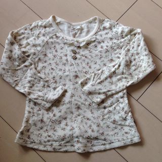 ビケット(Biquette)のビケット 花柄カットソー 100(Tシャツ/カットソー)