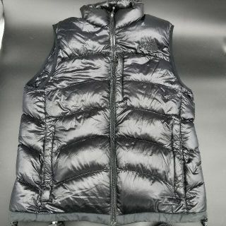 ザノースフェイス(THE NORTH FACE)の美品☆THE NORTH FACE ND18105 ダウンベスト ブラック M(ダウンジャケット)