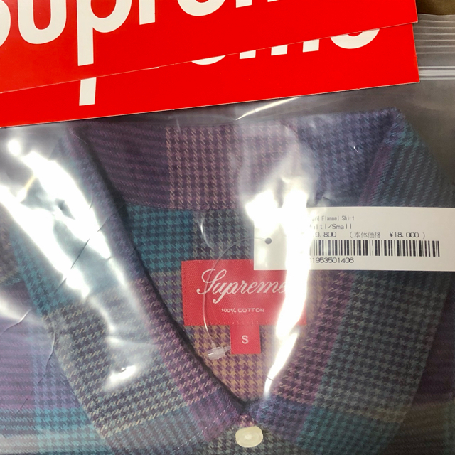 Supreme(シュプリーム)のsupreme 21aw Plaid Flannel Shirt S ネルシャツ メンズのトップス(シャツ)の商品写真