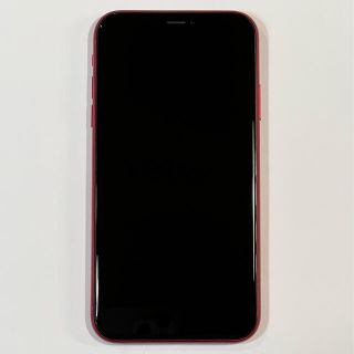 アイフォーン(iPhone)のiPhone XR 128GB (PRODUCT)RED SIMフリー(スマートフォン本体)