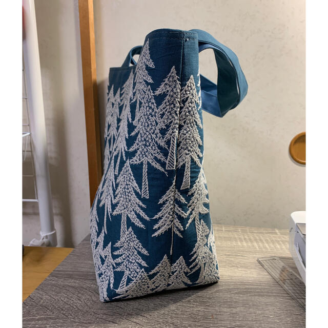 ミナペルホネン ランドシアター A4トートバック ハンドメイド